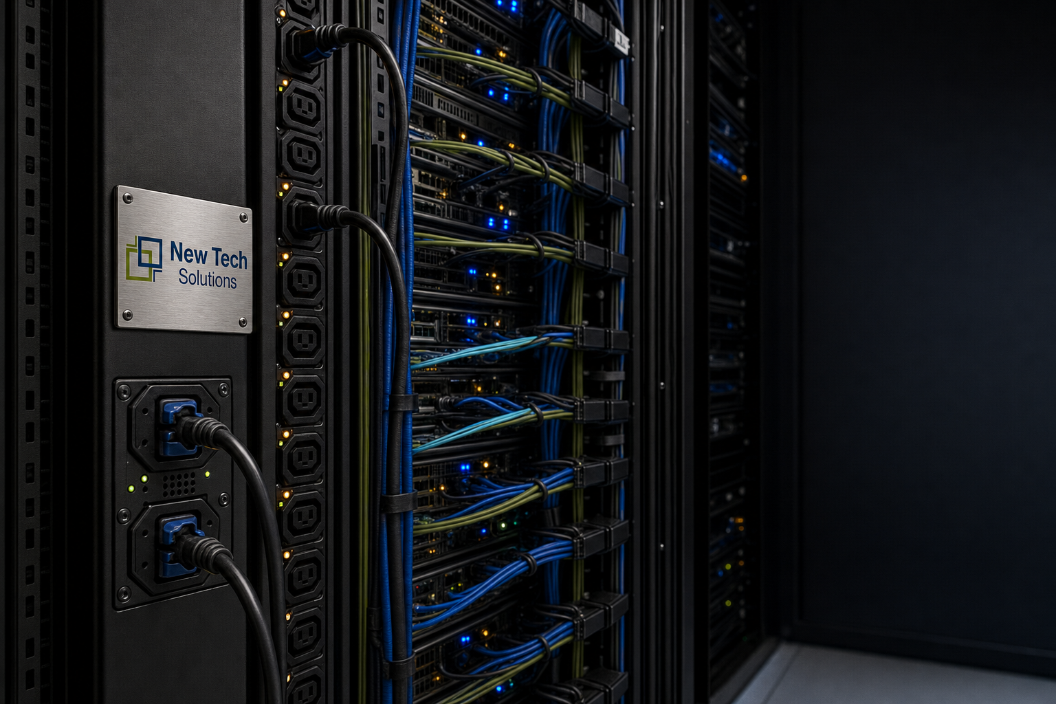 Consolidated enterprise infrastructure with structured cabling and management network