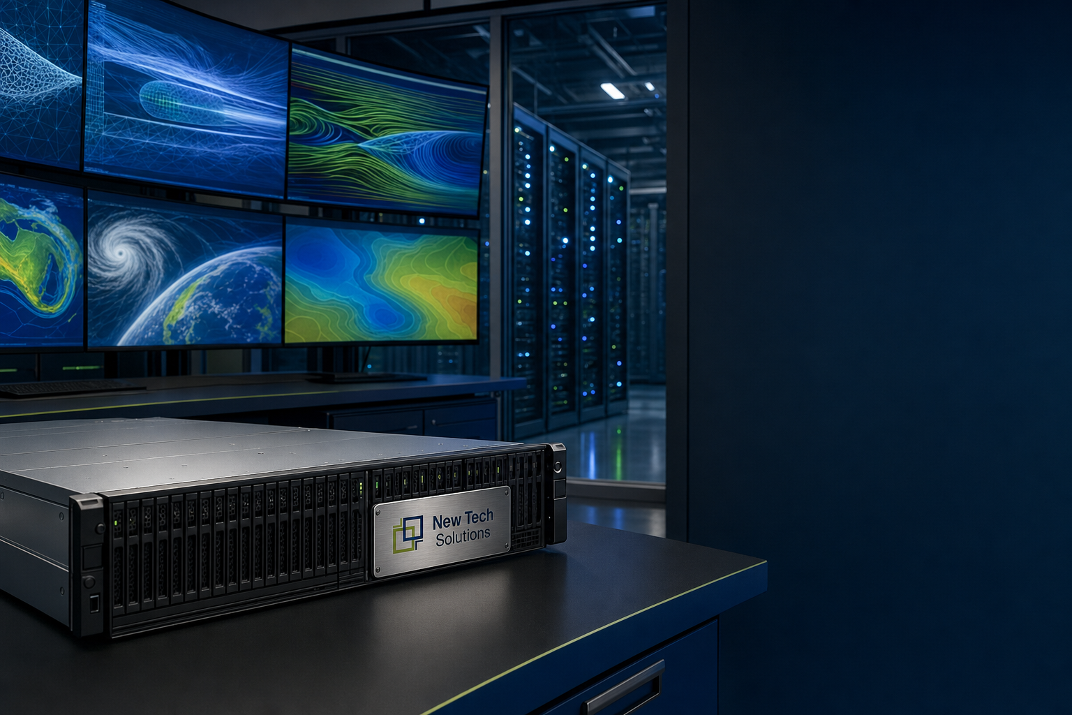 Dense compute nodes with high-speed fabric for technical computing