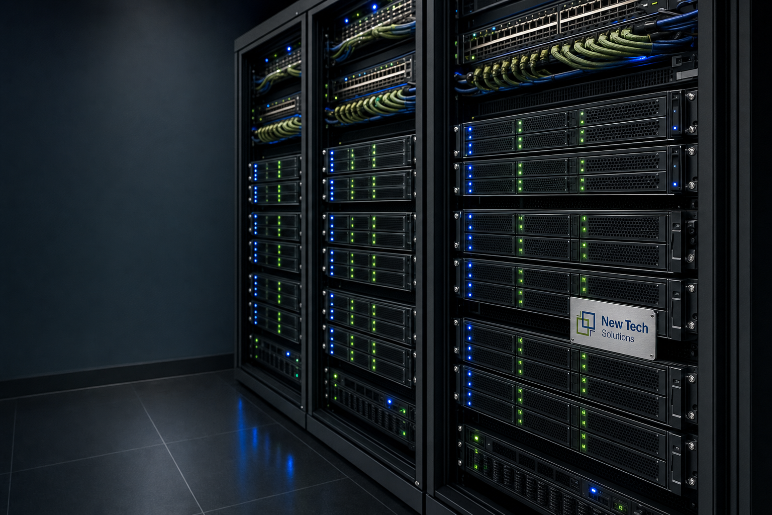 NTS virtualization host cluster with redundant networking and shared storage