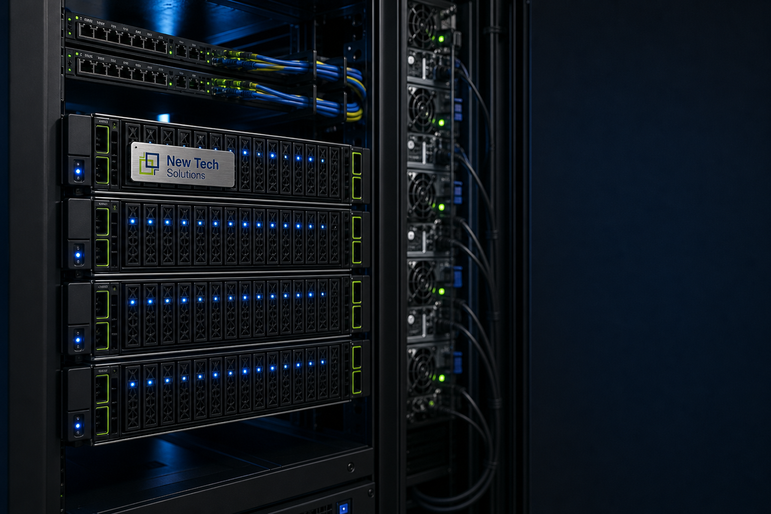Hyperconverged nodes with local NVMe and redundant fabric for cluster resiliency