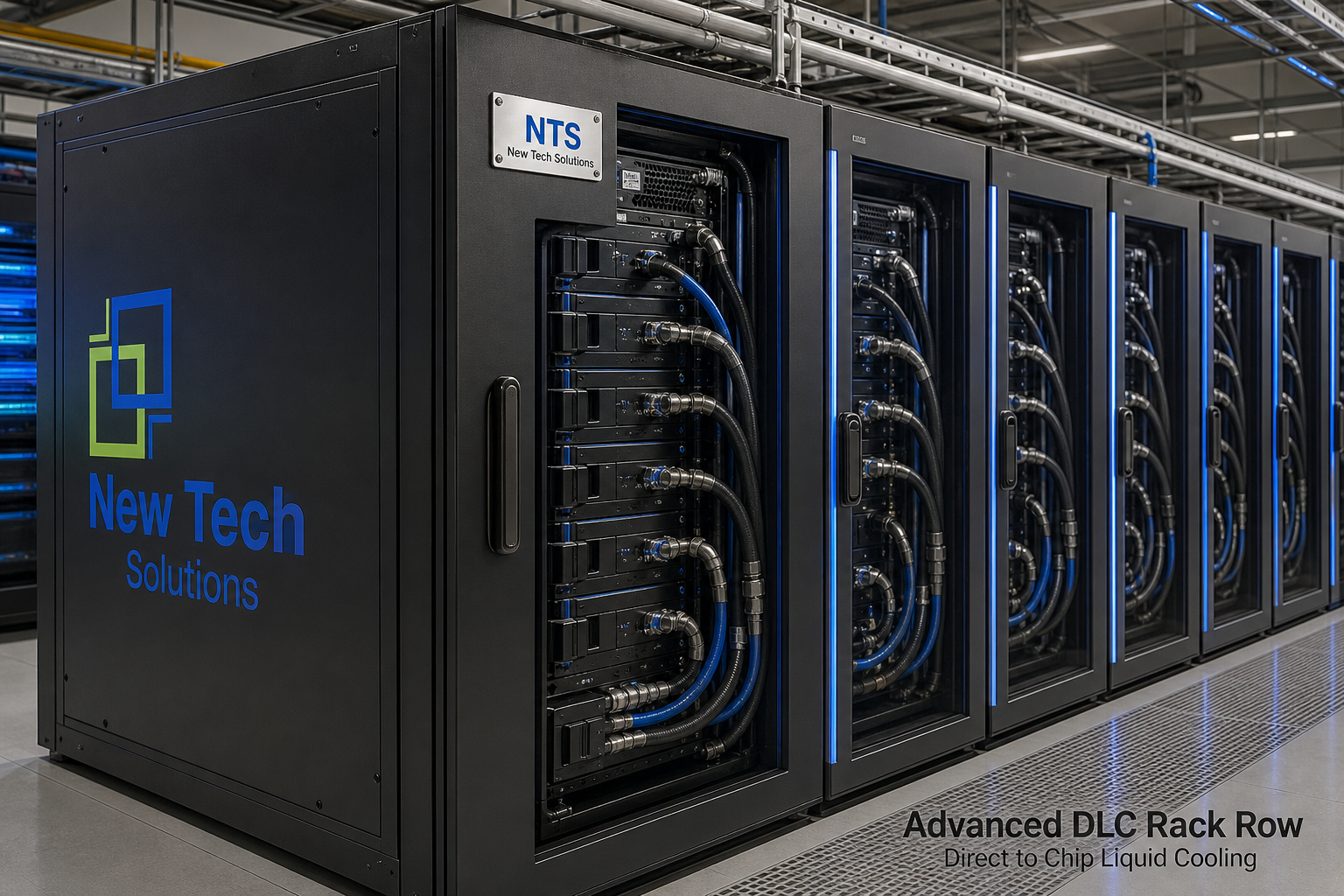 Factory row racks