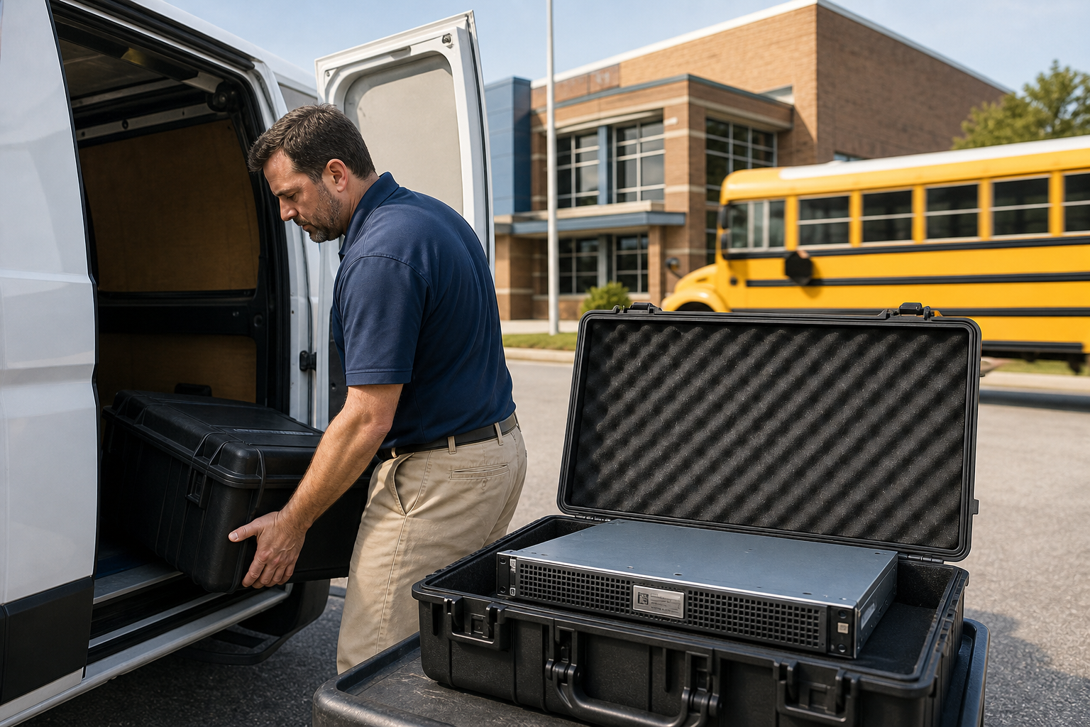 NTS Fremont staging and rack integration for public-sector delivery