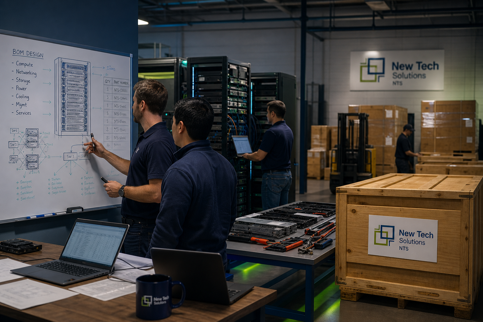 NTS end-to-end design staging and delivery lifecycle