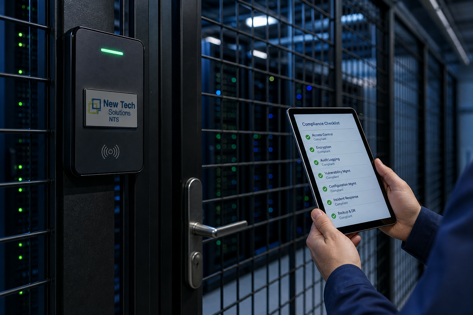 NTS secure and compliant federal-ready infrastructure staging