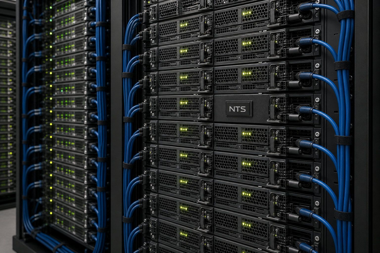 Ultra-dense multi-node servers with NTS plaque