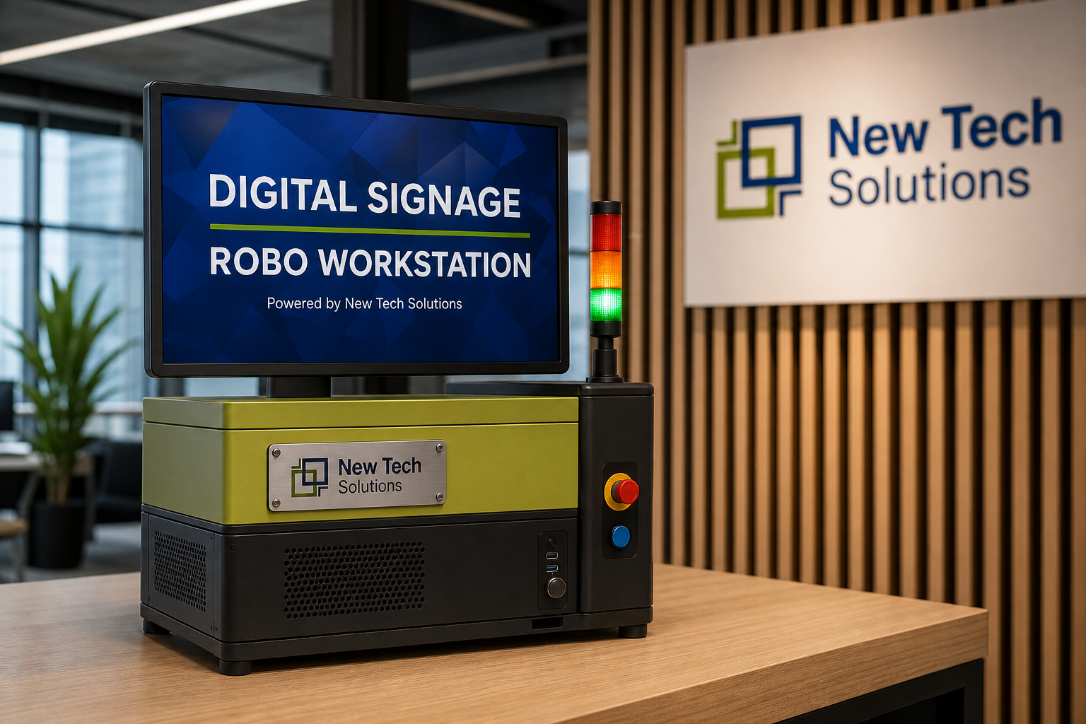 Digital signage and kiosk small-form-factor deployment
