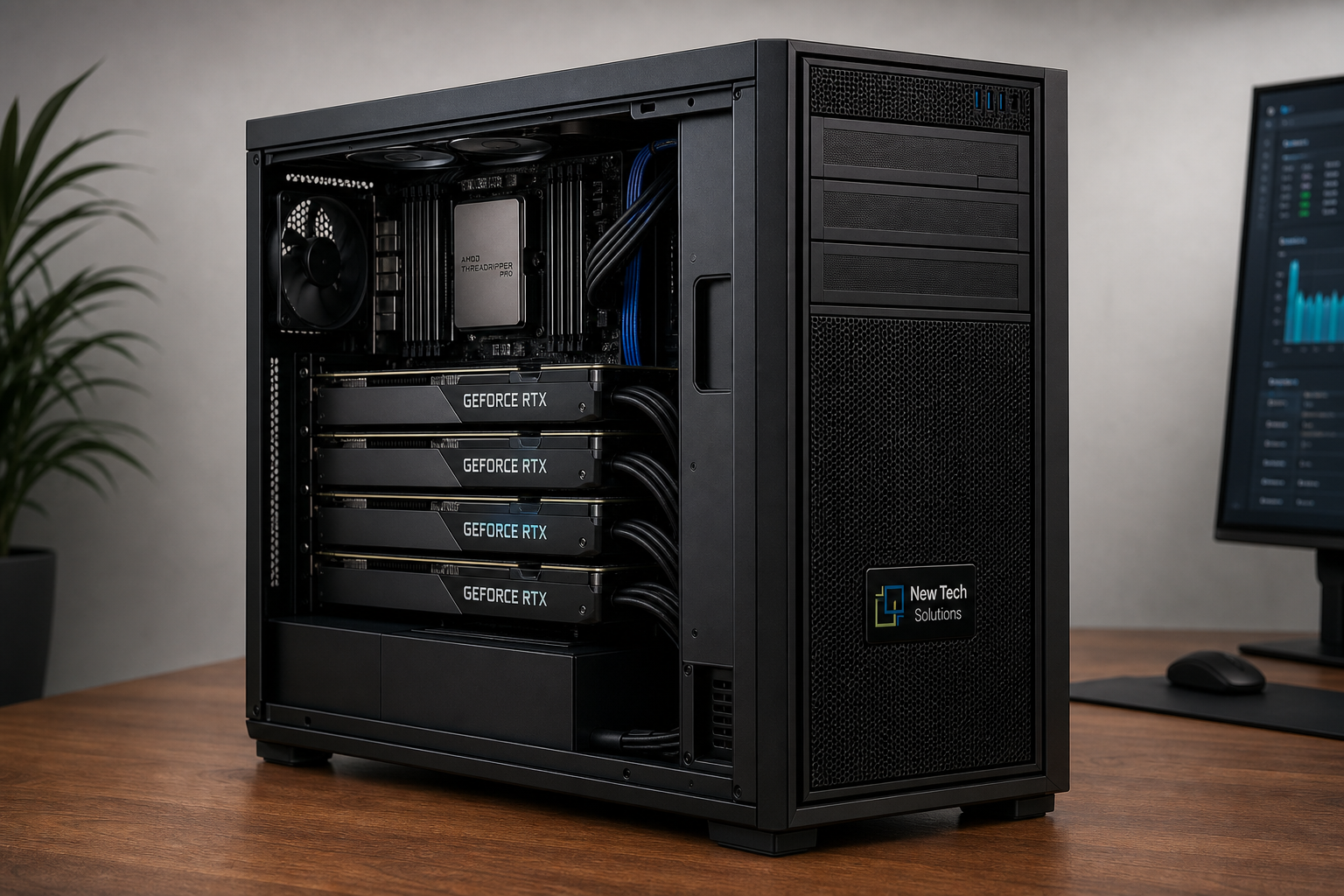 Local AI development on Threadripper Pro with multiple GPUs