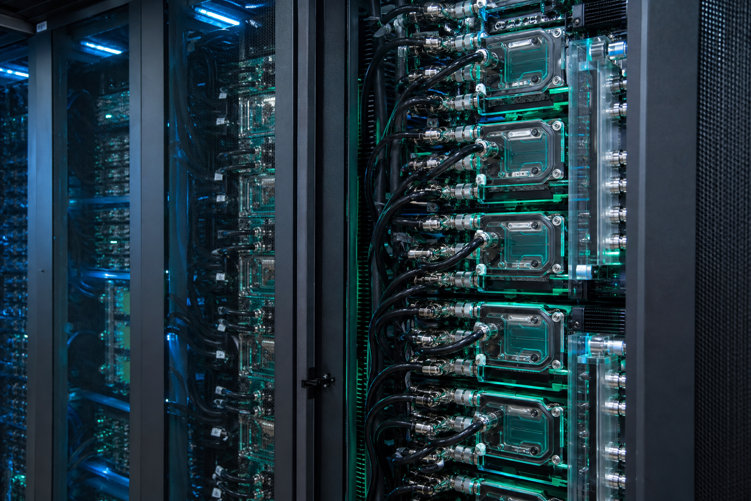 Liquid-cooled dense GPU infrastructure