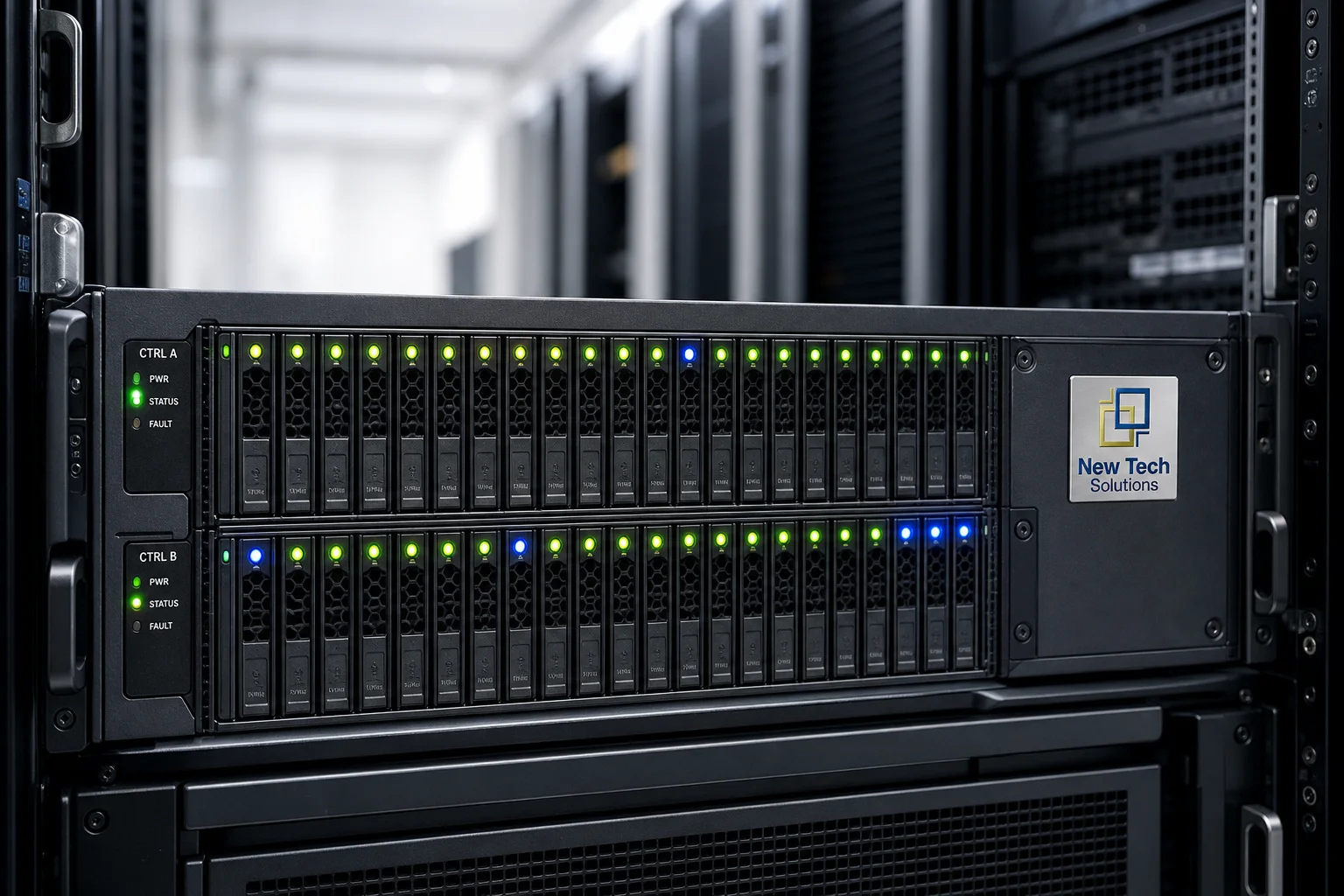 Enterprise application hosting on NTS dual-socket servers
