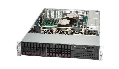 Picture of NTS Elite Command 2U Server with Dual Intel Xeon and 16 Drives