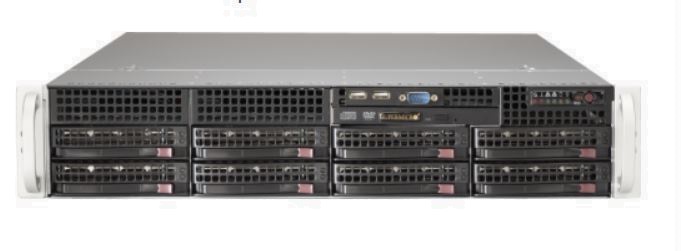 Picture of NTS Elite Command 2U Mainstream Server with Dual Processors and 8-Bay Hot-Swap Drive