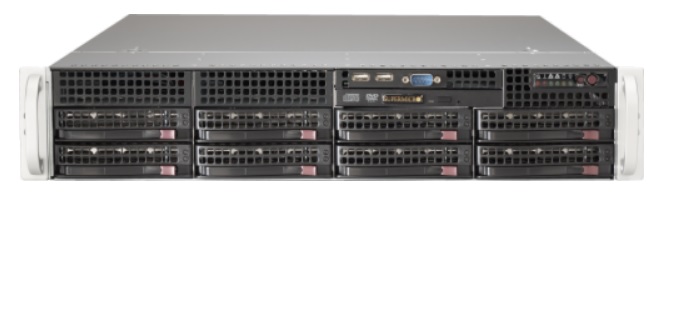 Picture of NTS Elite Command 2U Enterprise Server with Dual CPUs and 8 Drive Bays