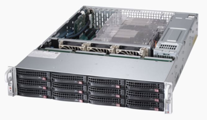 Picture of NTS Elite Vault storage JBOD 2U 12-Bay Hot-Swap 3.5 Drive Enclosure with SAS3