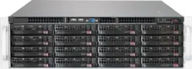 Picture of NTS Elite Vault storage 3U JBOD Storage System 16‑Bay Hot‑Swap SAS/SATA Drive Support