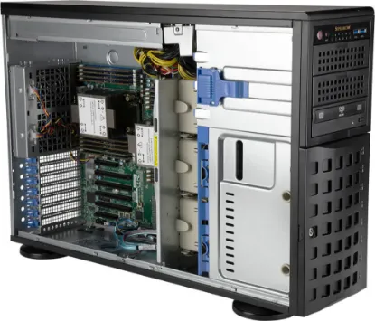 Picture of NTS Elite Studio 4U Dual Processor Server 10 Drive
