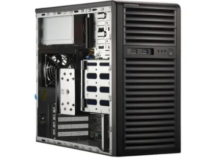 Picture of NTS Elite Studio 4‑Bay Mini‑Tower Workstation Server 4 Drive Bays