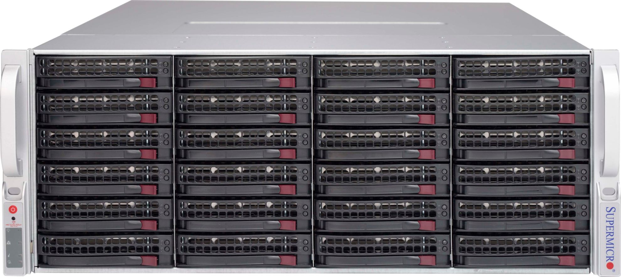 Picture of NTS Elite Vault storage 4U JBOD Storage System 44-Bay Hot-Swap SAS/SATA Drive Support