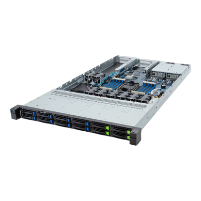 Picture of NTS Elite Command 1U GPU Rack Server Intel Xeon, Gen5 Single-GPU & NVMe Storage