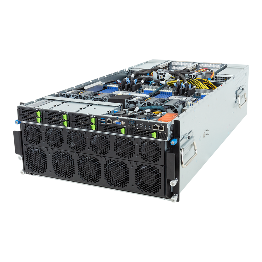 Picture of NTS Elite APEX 5U Dual EPYC 8-GPU Server