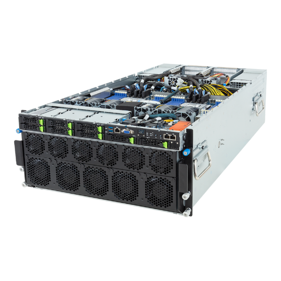 NTS Elite APEX 5U GIGABYTE 8-GPU Server | Dual EPYC | RackMountNTS