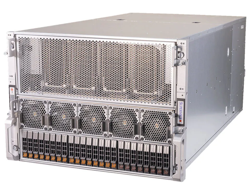 Picture of NTS Elite APEX 8U High-Density GPU Server for AI & Deep Learning