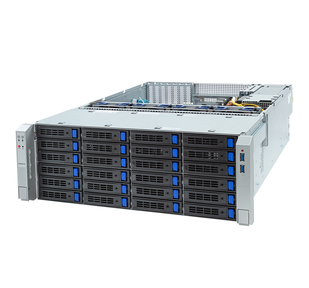 Picture of NTS Elite Vault storage 4U Dual‑CPU Storage Server 38 Drives