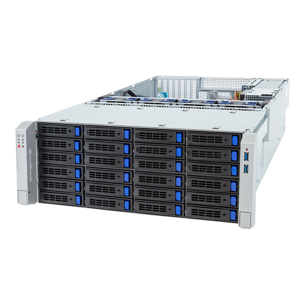 Picture of NTS Elite Vault storage 4U AMD EPYC Storage Server 38 Drives