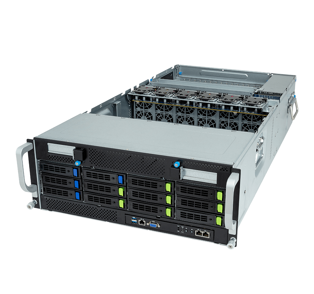 Picture of NTS Elite APEX 4U Dual Xeon 8-GPU AI/HPC Server