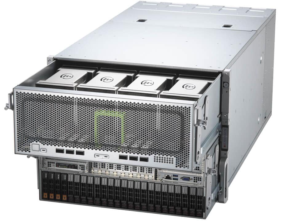 Picture of NTS Elite APX 8U 8‑GPU AI Server