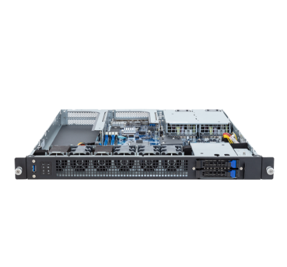 Picture of NTS Elite Command 1U Rack Server with 3‑Drive Support (2 Hot‑Swap + M.2)