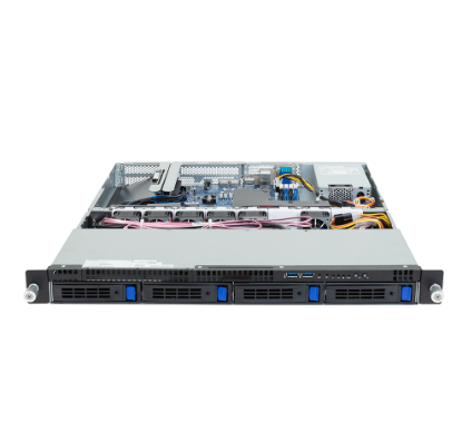 Picture of NTS Elite Command 1U Server with 5‑Drive Support (4 Hot‑Swap + M.2)