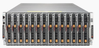 Picture of NTS Elite Edge 14-Blade High-Density Server with up to 28 NVMe 