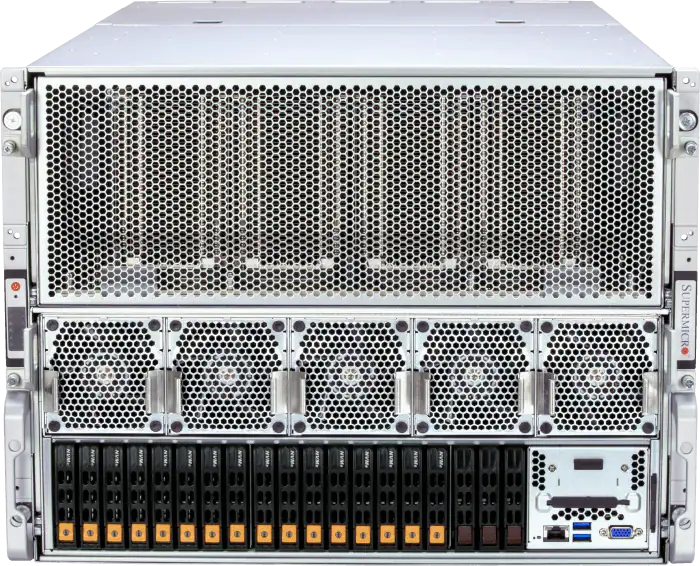 Picture of NTS Elite APEX Gold Series 8U HGX H200 GPU Server