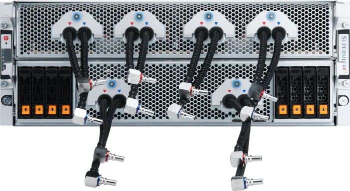 Picture of NTS Elite APEX Gold 4U Liquid-Cooled AI Training Server