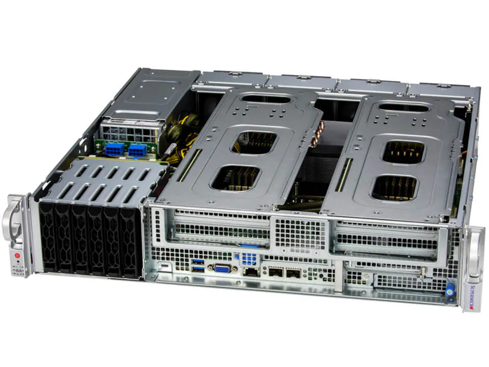 Picture of NTS Elite Command 2U Server Ampere Altra ARM MegaDC Platform