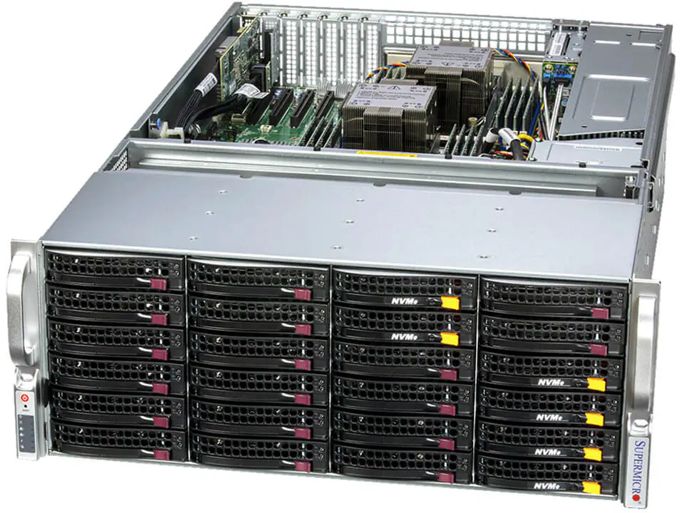 Picture of NTS Elite Vault 4U Storage Chassis with 38 Hot-Swap Drive Bays