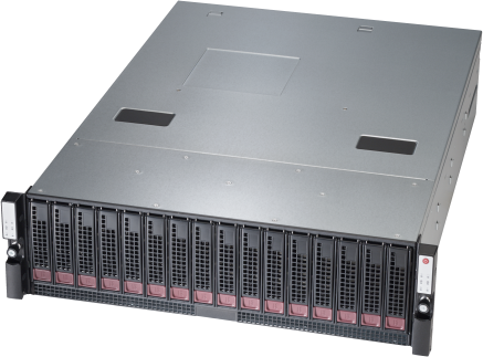 Picture of NTS Elite Vault storage JBOD 16-Bay Hot-Swap 3.5 Drive Storage Enclosure SAS3/SATA