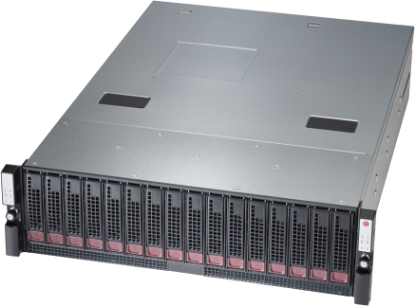 Picture of NTS Elite Vault storage JBOD 16-Bay Hot-Swap 3.5 Drive Storage Enclosure SAS3/SATA