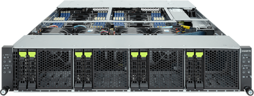 Picture of NTS Elite Fusion 2U High‑Density 4‑Node System with 8 x 2.5 Gen4 Hot‑Swap Drive Bays