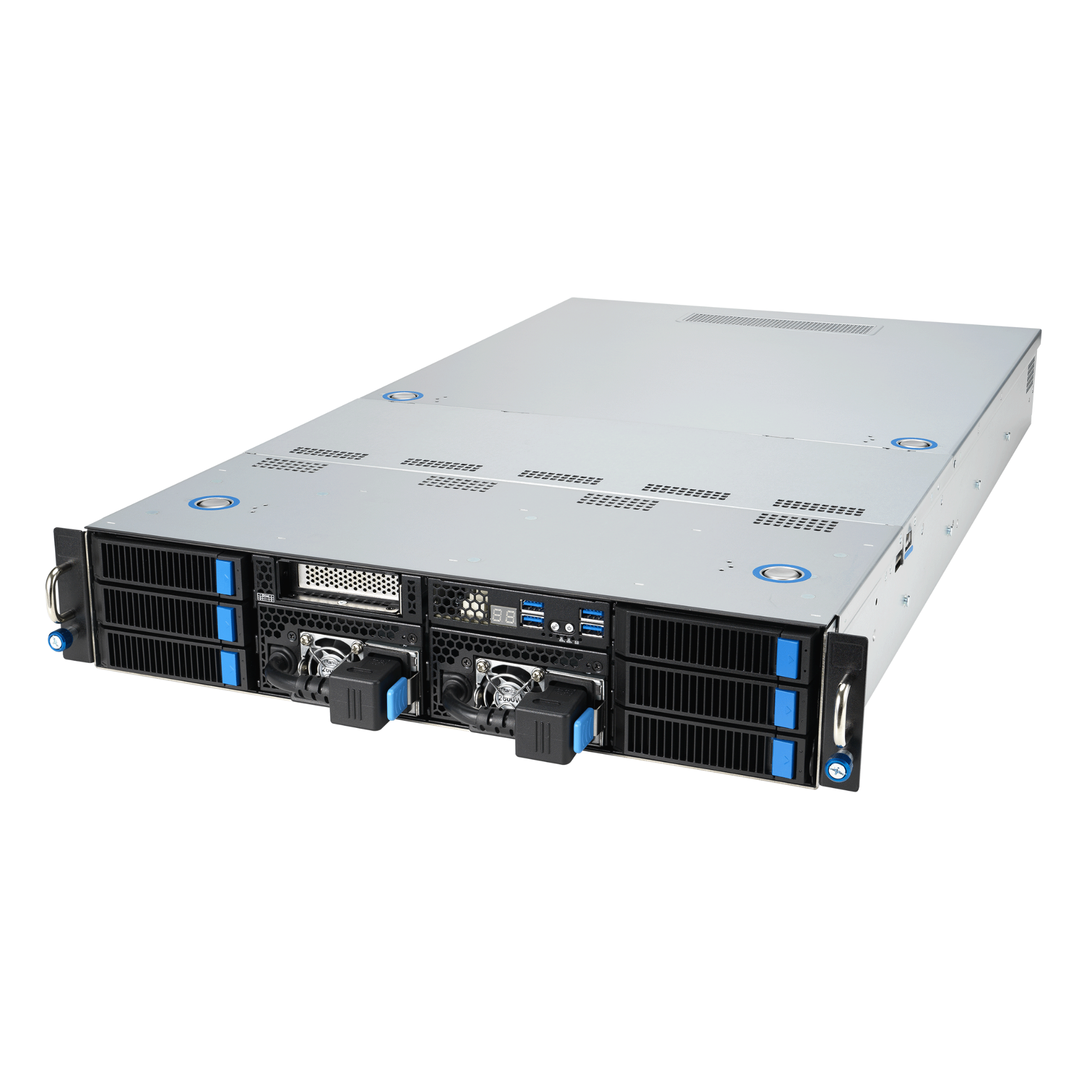 Picture of NTS Elite APEX 2U AMD EPYC 4-GPU Accelerator Server for AI & HPC