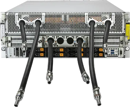 Picture of NTS Elite APEX 4U Liquid‑Cooled AI GPU Server