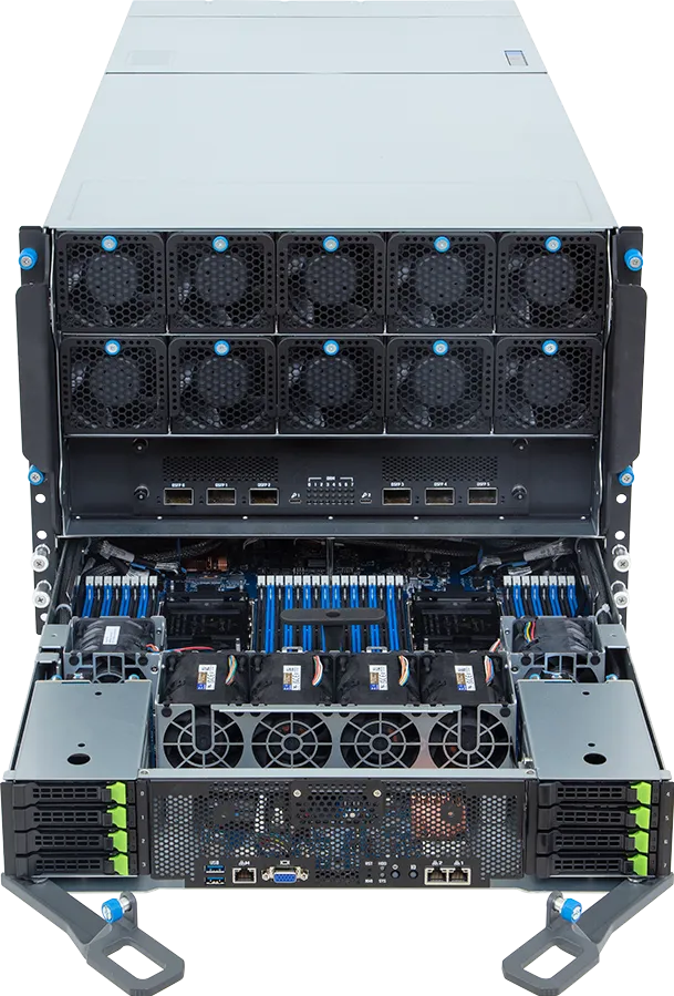 Picture of NTS Elite Apex High-Density AI & HPC Rack Server with Intel Gaudi 3 Accelerators