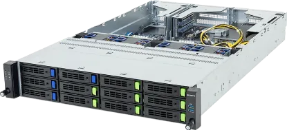 Picture of NTS Elite Command 2U Rack Server with 13 Drives (8 NVMe, 4 Hot-Swap + M.2)
