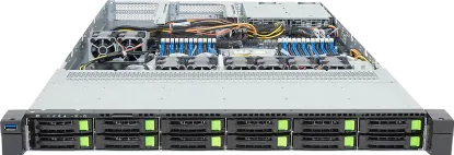 Picture of NTS Elite Command 1U Server with 14‑Drive Support (12 Hot‑Swap + 2 M.2)