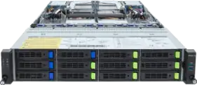 Picture of NTS Elite Command 2U Dual-Processor AMD EPYC Server with 16 Bays (8 NVMe + 8 SATA/SAS)