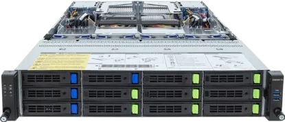 Picture of NTS Elite Command 2U Dual-Processor AMD EPYC Server with 16 Bays (8 NVMe + 8 SATA/SAS)