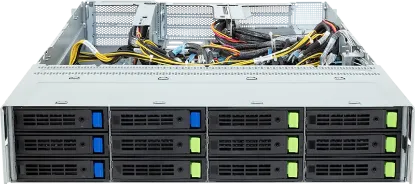 Picture of NTS Elite Command 2U Dual-Processor AMD EPYC Server with 12 Bays (8 NVMe + 4 SATA)