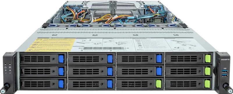 Picture of NTS Elite Command 2U Dual‑Processor AMD EPYC Server with 16 Bays (4 NVMe + 8 SATA + 4 SATA)