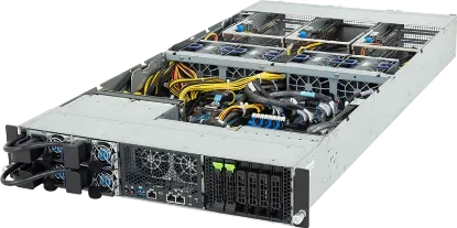 Picture of NTS Elite Command 2U Server with Intel Xeon 6 CPU and 2 Drives (Gen5 NVMe)
