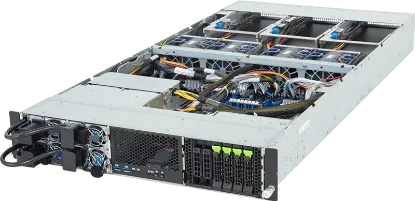 Picture of NTS Elite Command Rack Server Dual Xeon with 6 Drives, 4 GPU Support